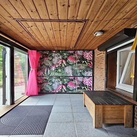 In Belgium With Lush Garden Retreat, Cleaning Included *